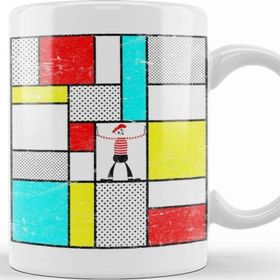 Baskı Dükkanı Mondrian Kupa
