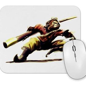 Baskı Dükkanı Monkey King Sun Wukong Action Mouse Pad