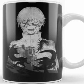 Baskı Dükkanı Monochrome Kaneki Kupa