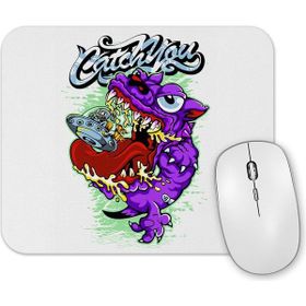 Baskı Dükkanı Monster Grafitti Mouse Pad