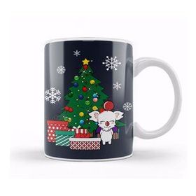 Baskı Dükkanı Moogle Around the Christmas Tree Final Fantasy Kupa