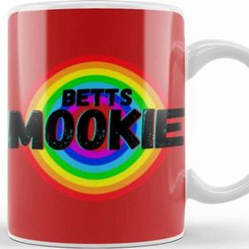 Baskı Dükkanı Mookie Betts Carton Art Baseball Gifts Vintage Retro Rainbow For Boys And Dad Kupa