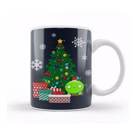 Baskı Dükkanı Mooncake Around The Christmas Tree Final Space Kupa