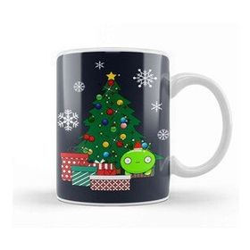 Baskı Dükkanı Mooncake Around The Christmas Tree Final Space Kupa