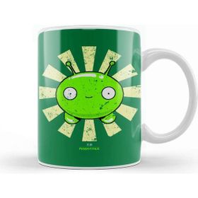 Baskı Dükkanı Mooncake Retro Japanese Final Space Kupa