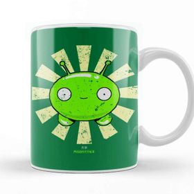 Baskı Dükkanı Mooncake Retro Japanese Final Space Kupa