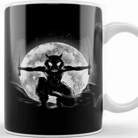 Baskı Dükkanı Moonlight Boar Kupa