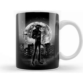Baskı Dükkanı Moonlight Cowboy Kupa