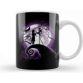 Baskı Dükkanı Moonlight Nightmare (Purple) Kupa