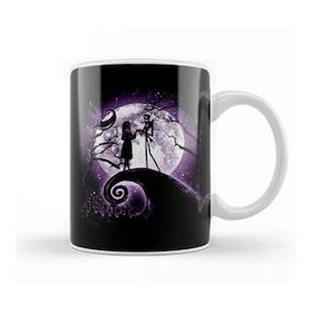 Baskı Dükkanı Moonlight Nightmare (Purple) Kupa