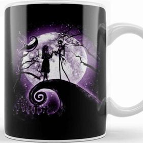 Baskı Dükkanı Moonlight Nightmare (Purple) Kupa