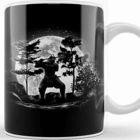 Baskı Dükkanı Moonlight Samurai Kupa