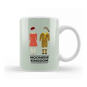 Baskı Dükkanı Moonrise Kingdom Outfit Movie Silhouette Kupa