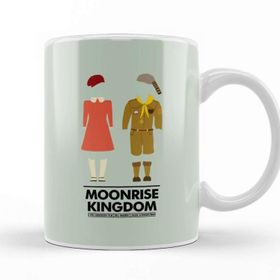 Baskı Dükkanı Moonrise Kingdom Outfit Movie Silhouette Kupa