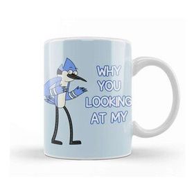 Baskı Dükkanı Mordecai Why You Looking at My Kupa