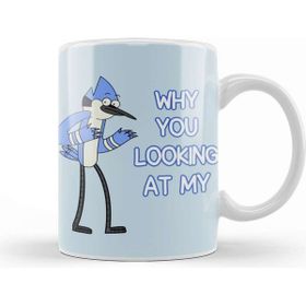 Baskı Dükkanı Mordecai Why You Looking at My Kupa
