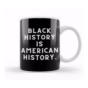 Baskı Dükkanı Morgan Freeman Black History Is American History Kupa