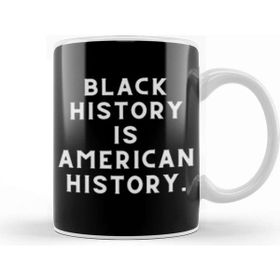 Baskı Dükkanı Morgan Freeman Black History Is American History Kupa