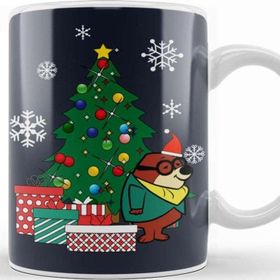Baskı Dükkanı Morocco Mole Around the Christmas Tree Secret Squirrel Kupa