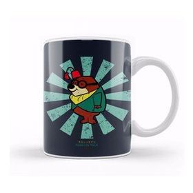 Baskı Dükkanı Morocco Mole Retro Japanese Secret Squirrel Kupa