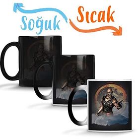 Baskı Dükkanı Mortal Kombat Baraka Sihirli Porselen Kupa