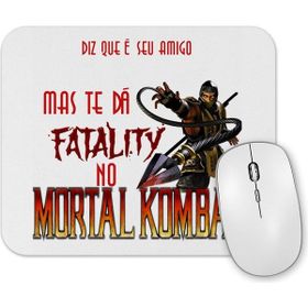 Baskı Dükkanı Mortal Kombat Jonny Cage Game Mouse Pad