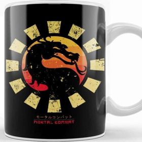 Baskı Dükkanı Mortal Kombat Retro Japanese Kupa