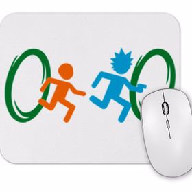 Baskı Dükkanı Morty Smith Rick Mouse Pad