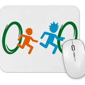Baskı Dükkanı Morty Smith Rick Mouse Pad