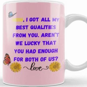 Baskı Dükkanı Mothers Day 2021 Best Cat Mom Ever Funny Kupa