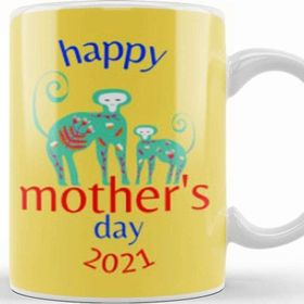 Baskı Dükkanı Mothers Day 2021 Cute Mom Kupa
