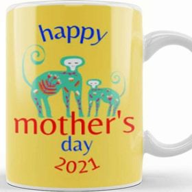Baskı Dükkanı Mothers Day 2021 Farmer Gifts Happy Mothers Day 2021 Kupa