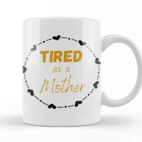 Baskı Dükkanı Mothers Day 2021 Rockin the Dog Mom Aunt Life Kupa