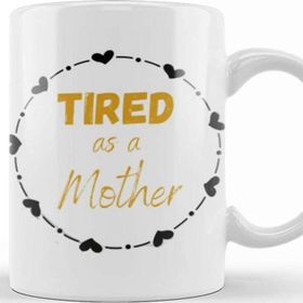 Baskı Dükkanı Mothers Day 2021 Rockin the Dog Mom Aunt Life Kupa