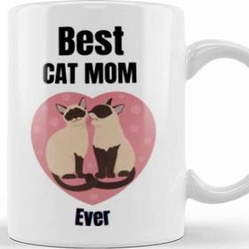Baskı Dükkanı Mothers Day Best Dog Mom Ever Gift Kupa