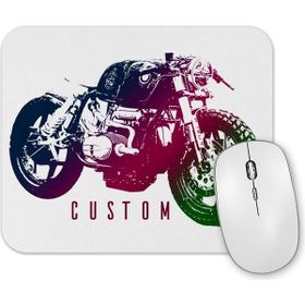Baskı Dükkanı Moto Custom Motorsiklet Mouse Pad