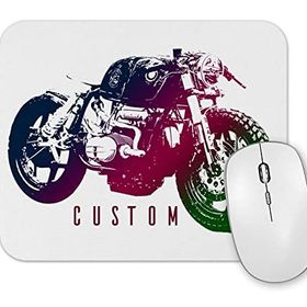 Baskı Dükkanı Moto Custom Motorsiklet Mouse Pad