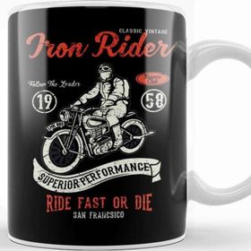 Baskı Dükkanı Motorbik Eıron Rider Racers Club Kupa