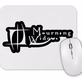 Baskı Dükkanı Mourning Widows Logo Mouse Pad
