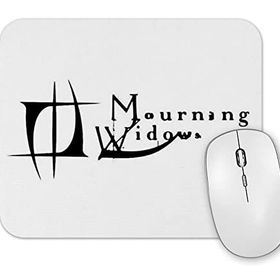 Baskı Dükkanı Mourning Widows Logo Mouse Pad