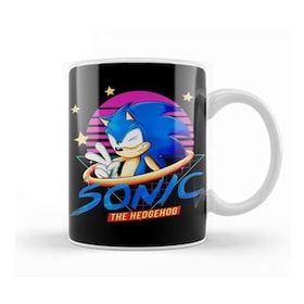 Baskı Dükkanı Movie Sonic With Background Black Sonic Kupa