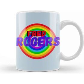 Baskı Dükkanı Mr Fred Rogers Quotes Vintage Retro Style Art Kupa