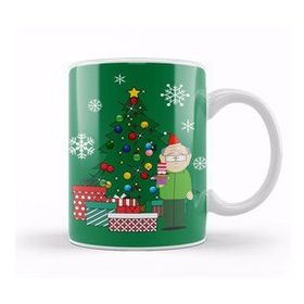 Baskı Dükkanı Mr Garrison Around The Christmas Tree South Park Kupa
