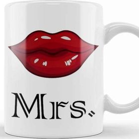 Baskı Dükkanı Mrs Dudak Kupa