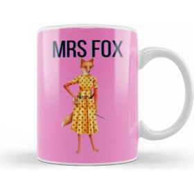Baskı Dükkanı Mrs Fox_fantastic Mr Fox Kupa
