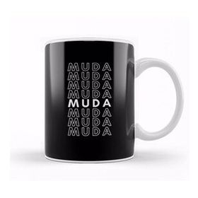 Baskı Dükkanı Muda Muda Muda English Text Kupa