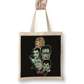 Baskı Dükkanı Munsters Rule Bez Çanta