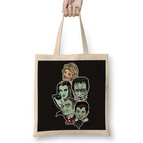 Baskı Dükkanı Munsters Rule Bez Çanta