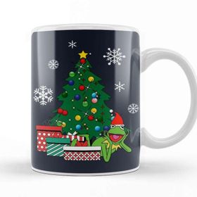Baskı Dükkanı Muppets Kermit Christmas Kupa