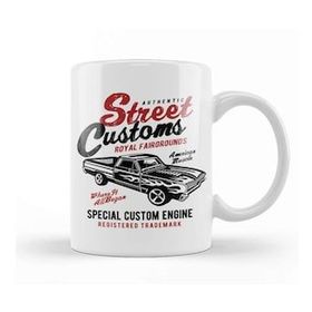 Baskı Dükkanı Muscle Car Street Custom Kupa